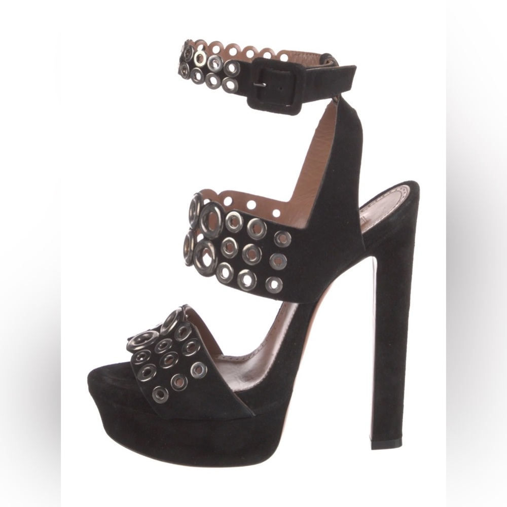 ALAIA HEELS SUEDE 36.5